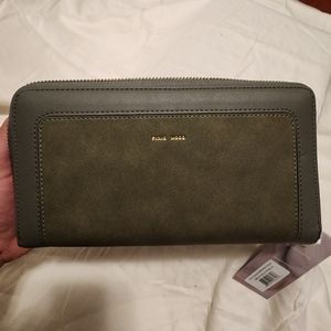 Pixie Mood wallet - brand new, olive green, Vegan leather